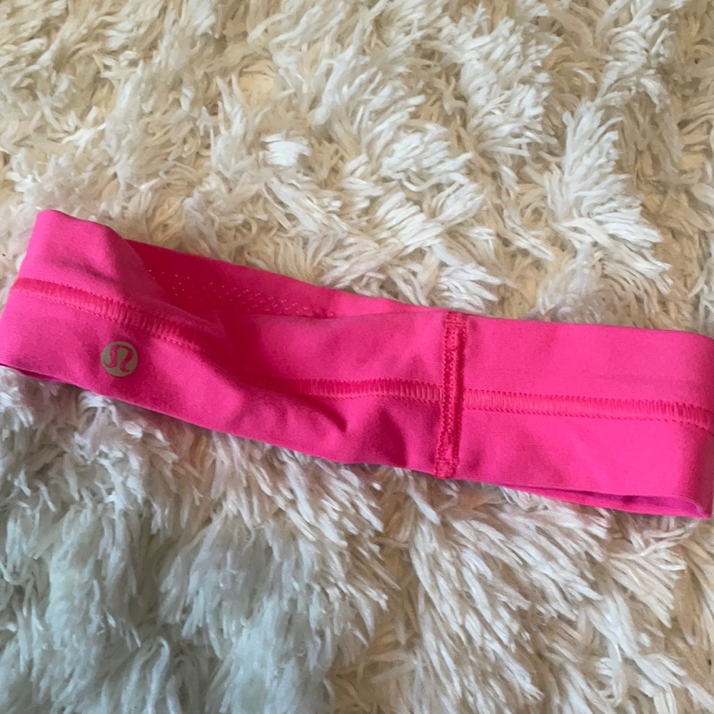 Lulu lemon Pink Head Band